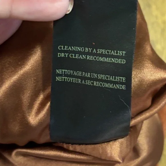 Blank NYC XS Rust Suede Leather Moto‎ Biker Jacket Zip Up Belted Womens NWT - Picture 7 of 13